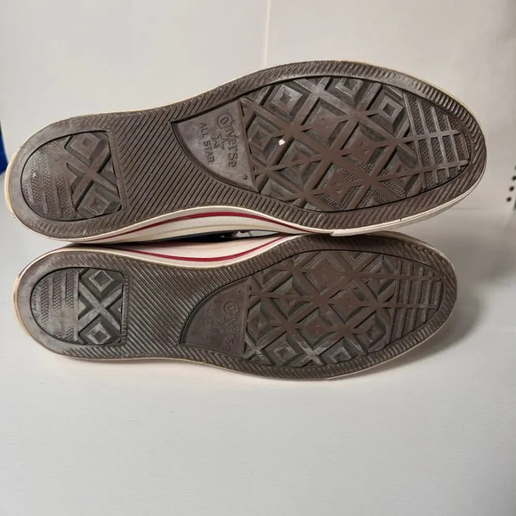 Rare Converse Chuck Taylor All Stars Red men’s high Top size 40 made in Brazil - Picture 4 of 11